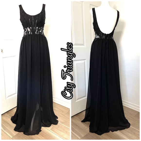 City Triangles 🖤 gorgeous prom dress - Picture 1 of 15